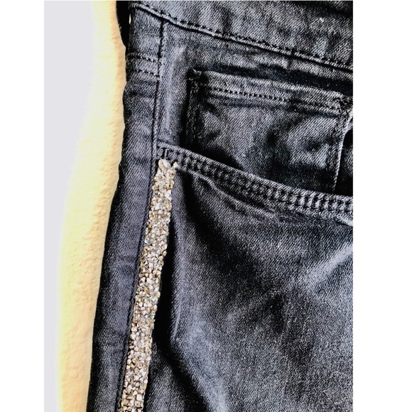 BRITISH!🇬🇧PARTY READY! Zara Z1975 Denim Low Rise Skinny Jeans🎉 - Picture 4 of 11